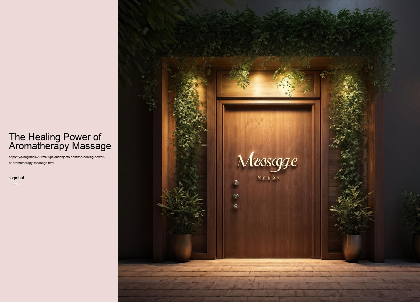 The Healing Power of Aromatherapy Massage